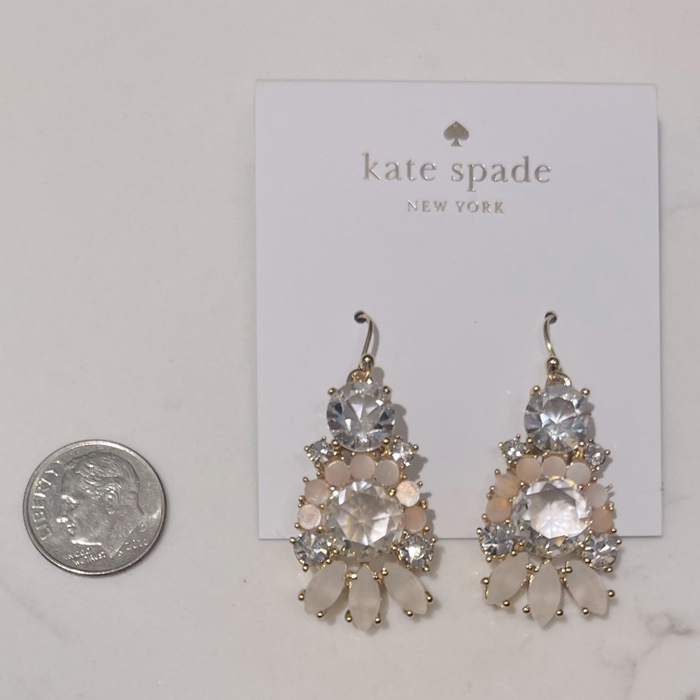 Kate Spade 14k gold filled chandelier earrings - BNWT